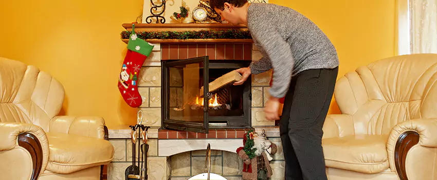 Gas to Wood-Burning Fireplace Conversion Services in Gary, Indiana