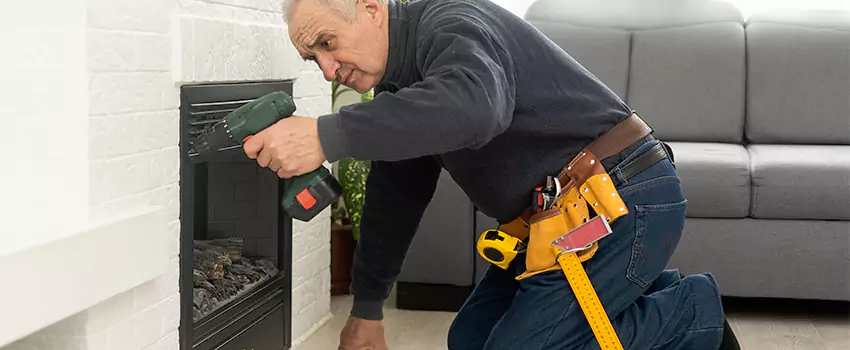 New Indoor Fireplace Installation in Gary, Indiana