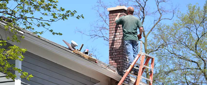 Vinyl and PVC Chimney Flashing Installation in Gary, IN