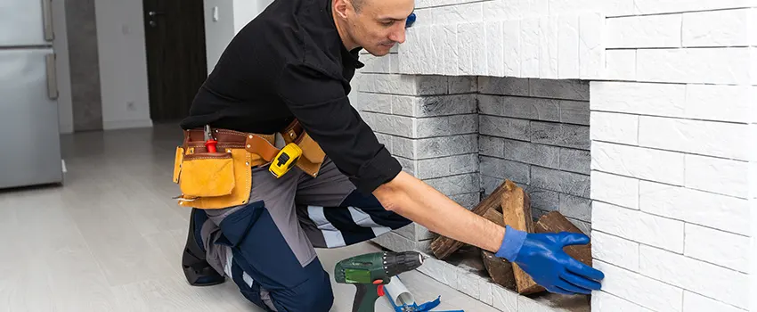 Fireplace Damaged Damper Frame Repair Services in Gary, Indiana